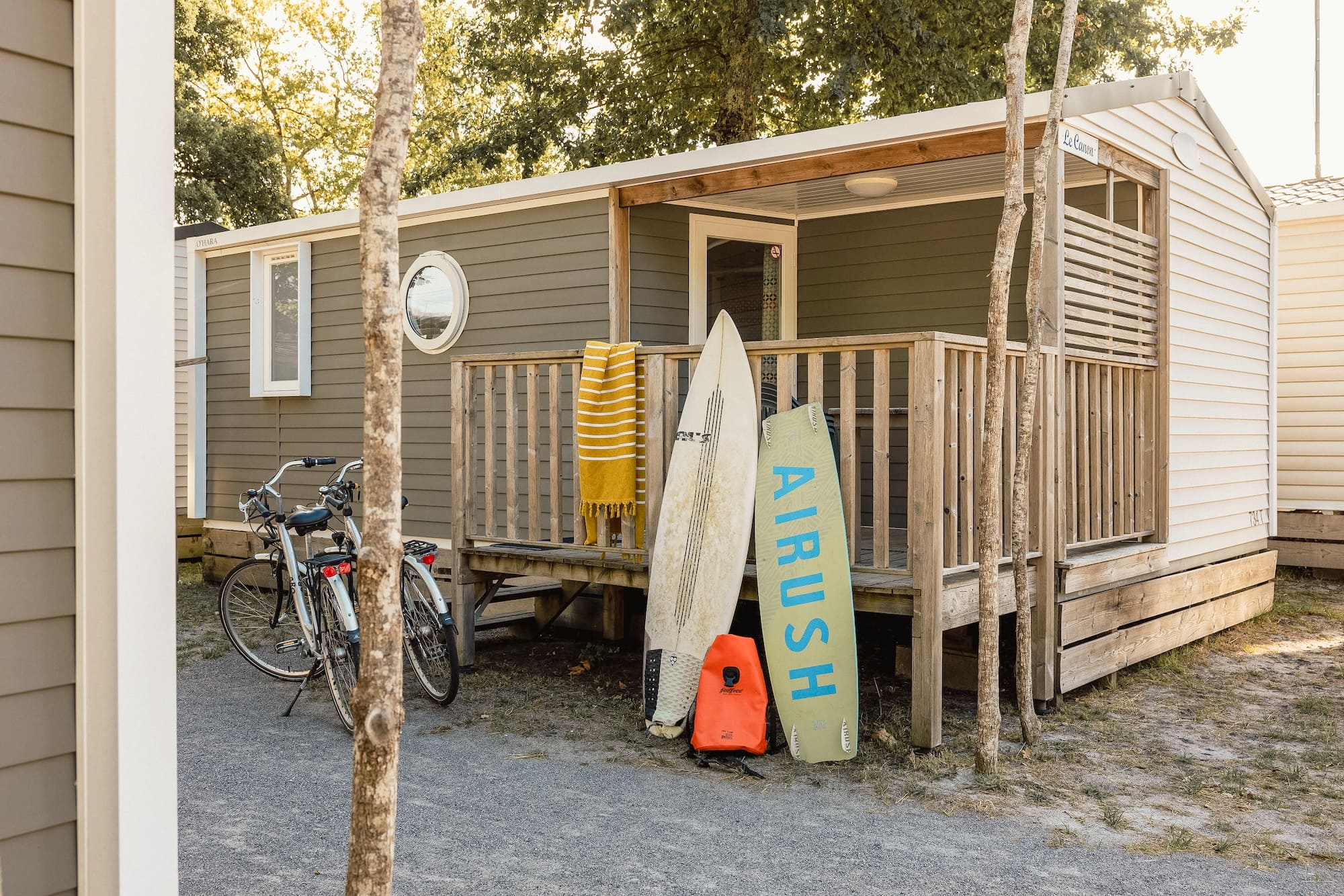 Camping pasteur mobil home cottage 2 chambres