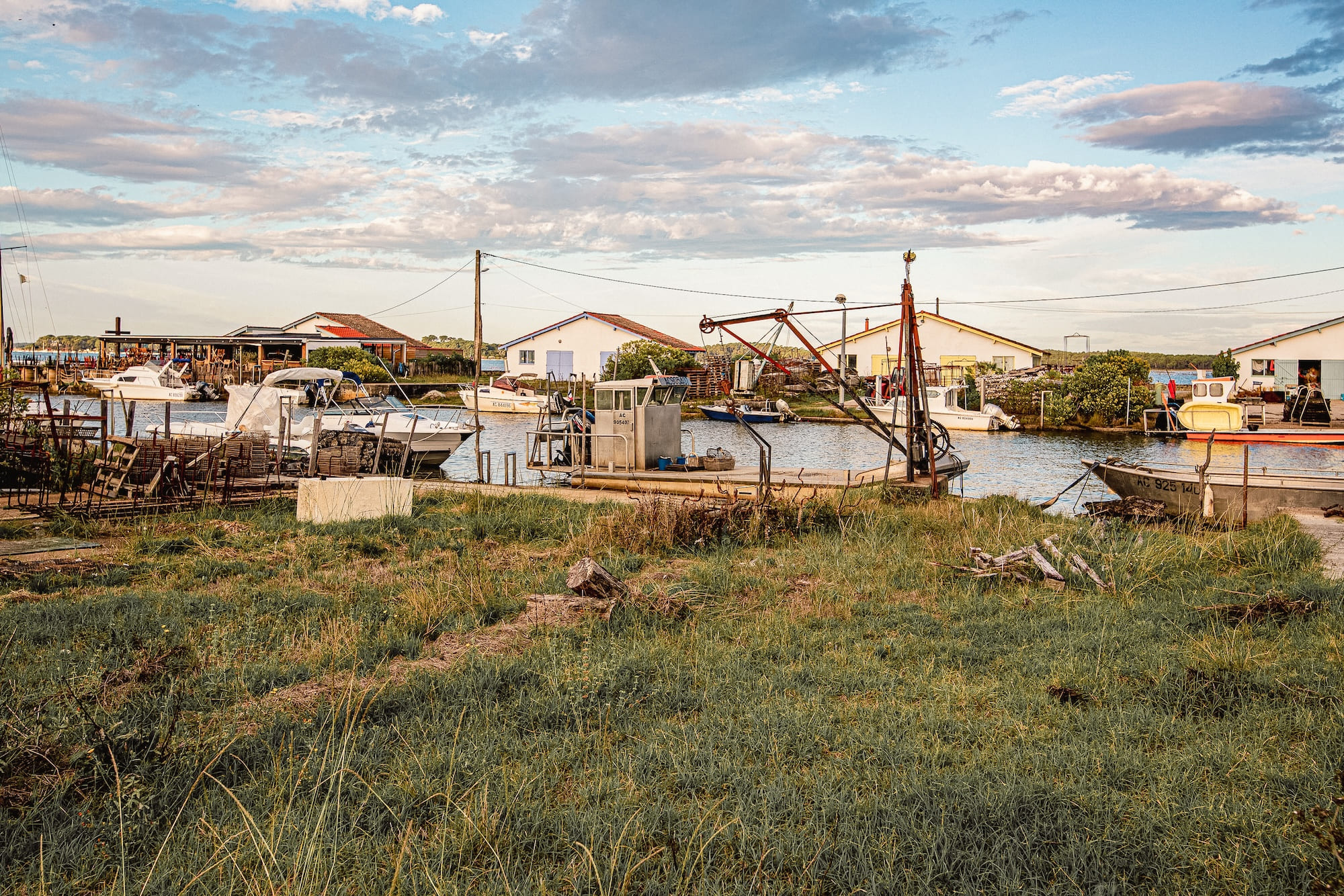 Camping pasteur ostréicole huîtres arès