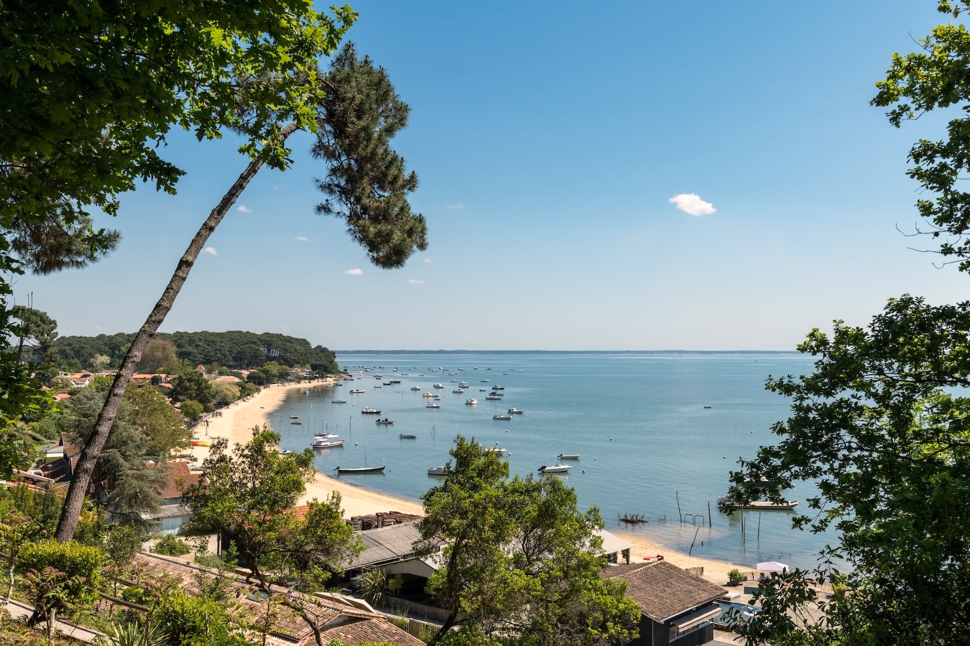camping pasteur plage cap ferret vue