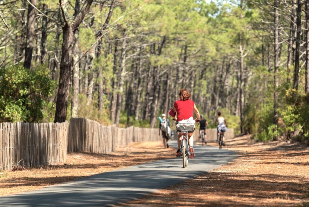 vélo camping pasteur bassin arcachon lège cap ferret
