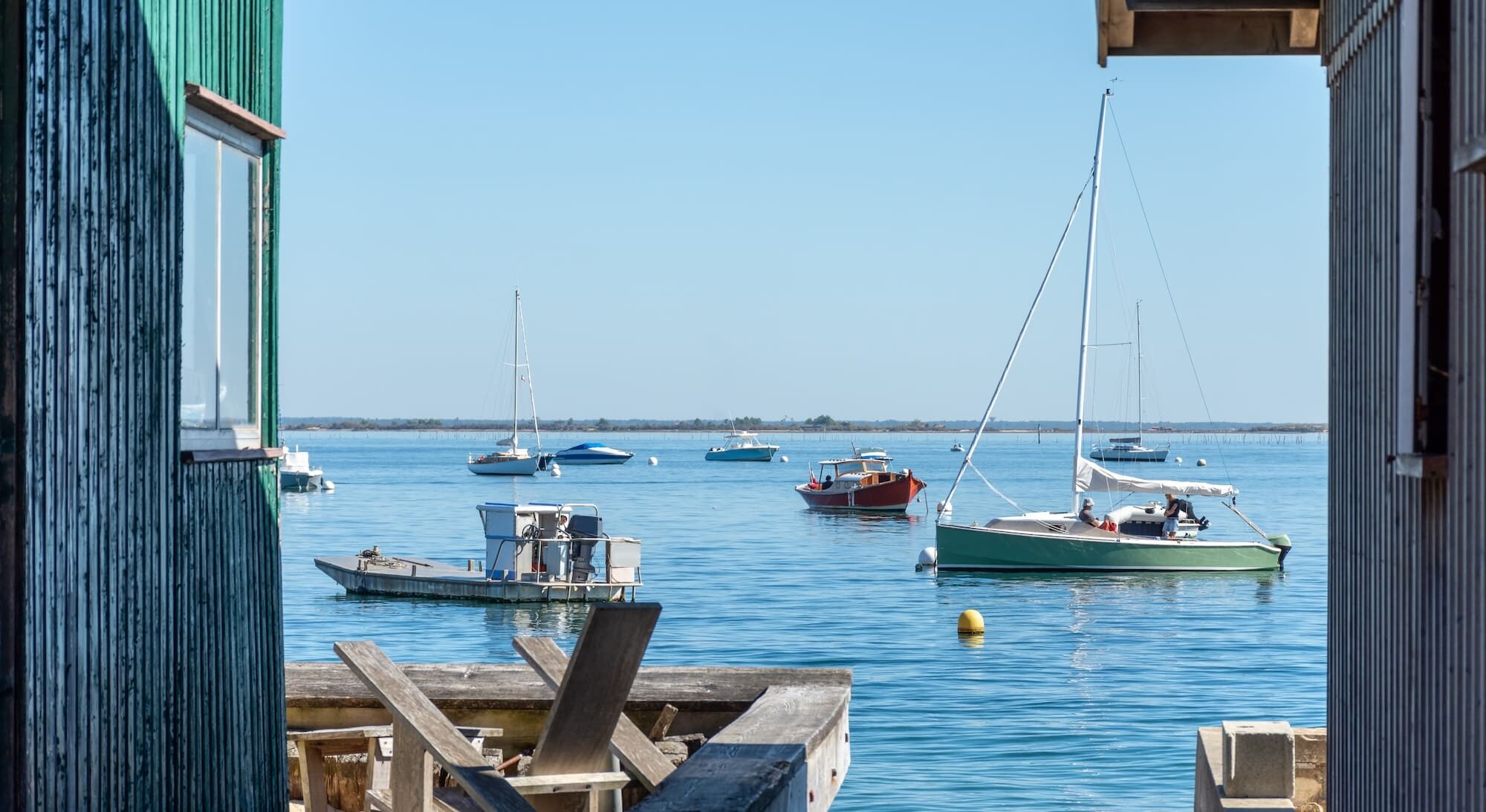 village arès camping pasteur cabane huîtres